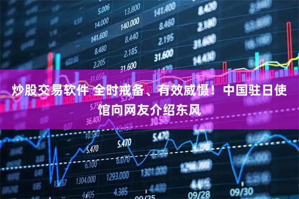 炒股交易软件 全时戒备、有效威慑！中国驻日使馆向网友介绍东风